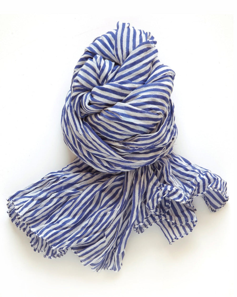 COTE EST STRIPE- NAVY WHITE