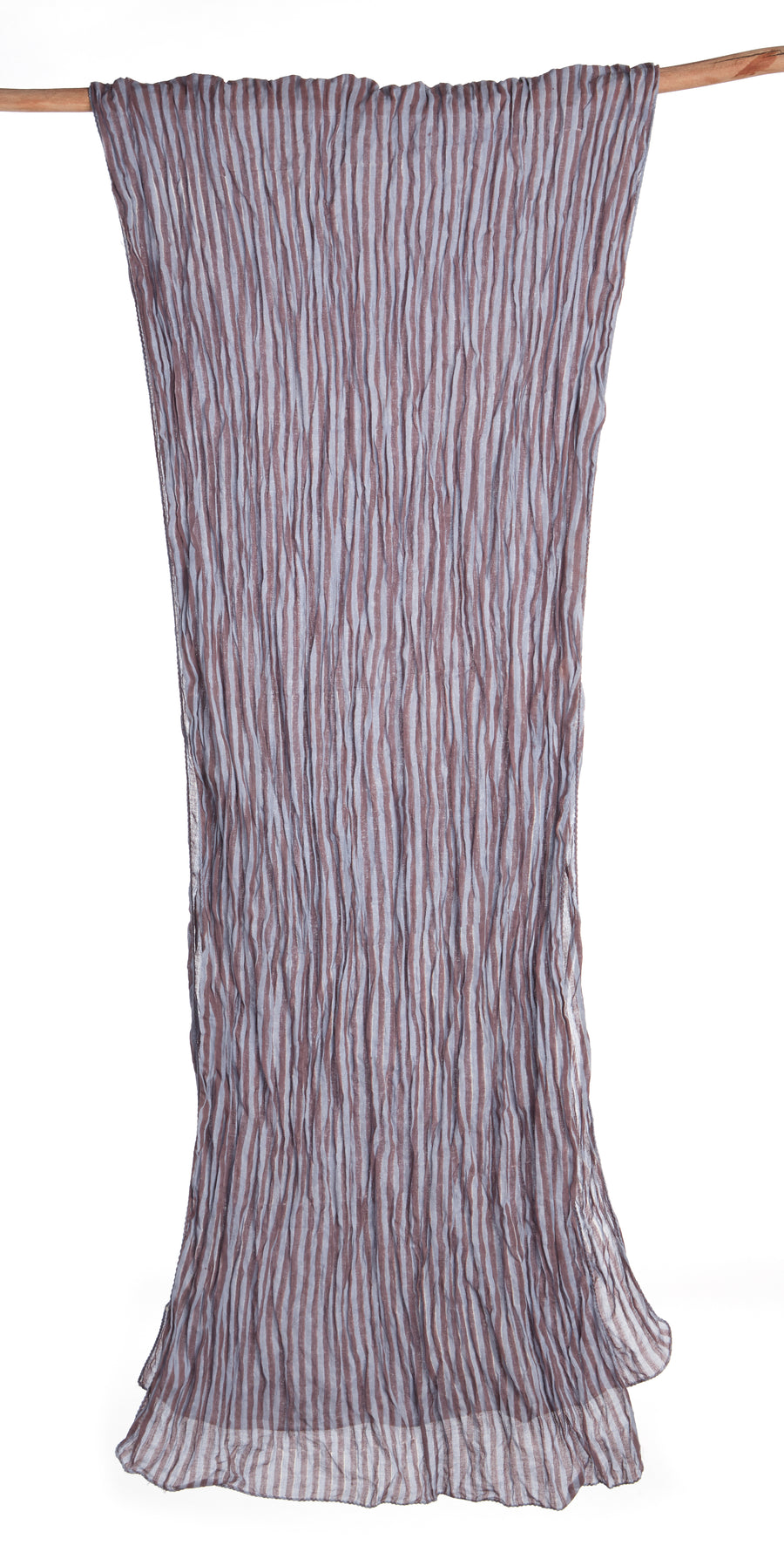 COTE SUD STRIPE-WINE HEATHER