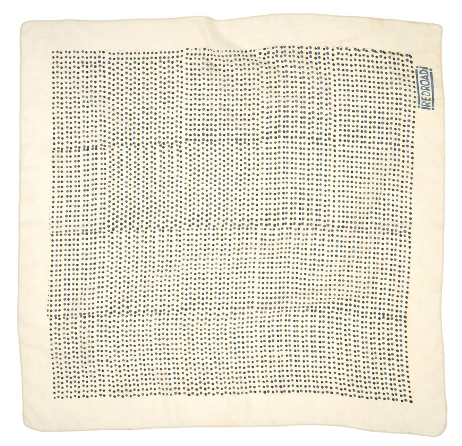 raindance-ivory-indigo-black <> hand block printed bandana
