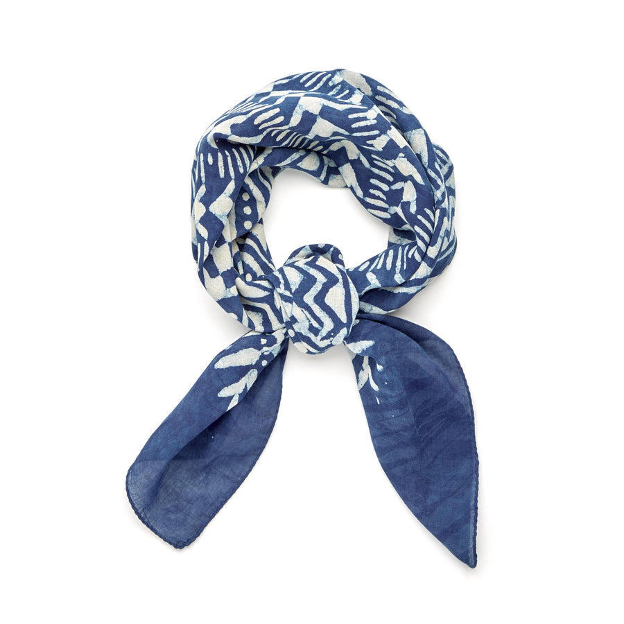✶ sundance-indigo ✶ hand block printed bandana