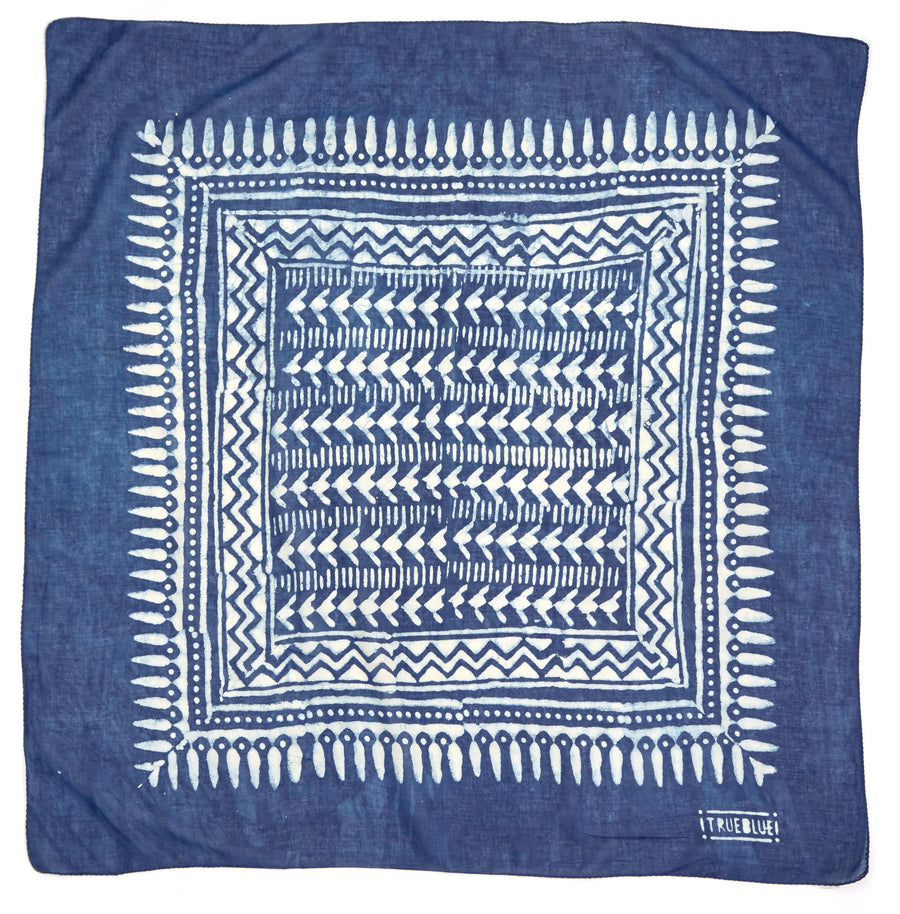 ✶ sundance-indigo ✶ hand block printed bandana